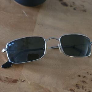 Ray-Ban Black Lens Silver Frame Sunglasses